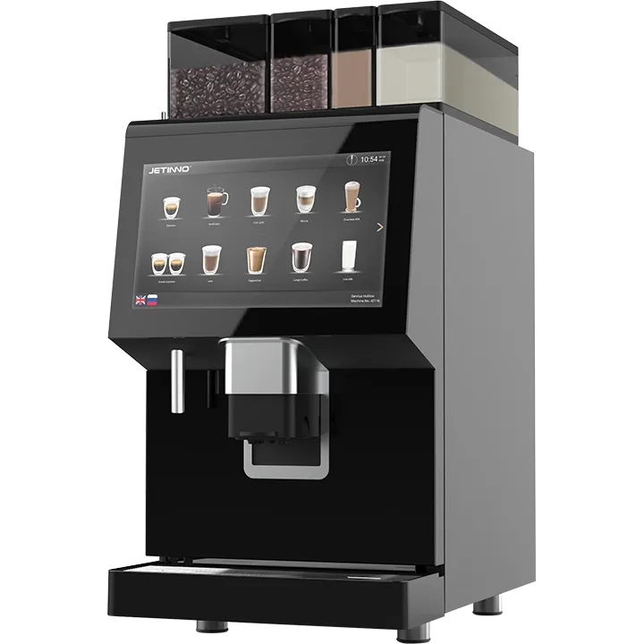 Machine à café commerciale avec deux cafetières